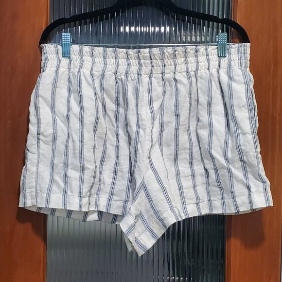 Reformation Mila Linen Shorts, Size XL - Picture 2 of 12